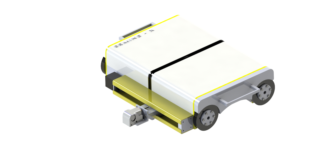 ErmineX Magnetic Crawler Robot